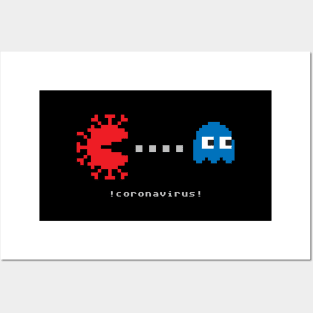 Virus Pac Man Posters and Art